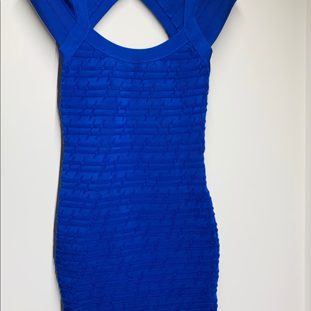 Guess Los Angeles electric blue dress